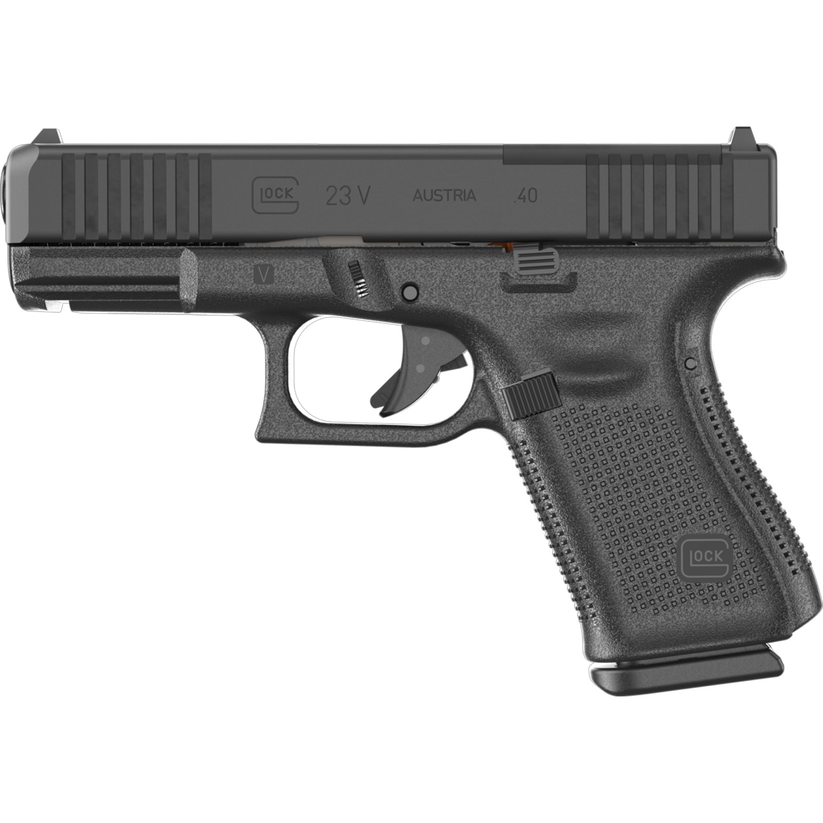 GLOCK 23V MOS Gen 5 HGA 40 S&W 4.02in 3x13rd Pistol (GPV2350203MOS)-img-2