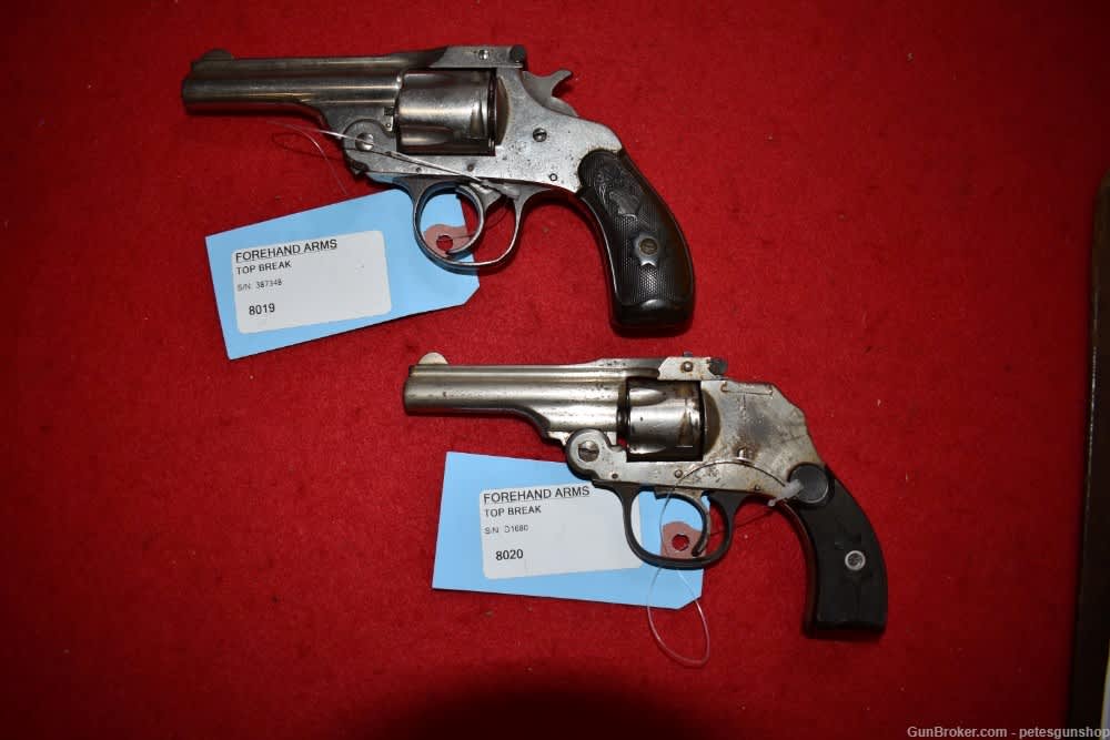 Two For One Forehand Arms Revolvers, 32 & 38, Projects-img-0