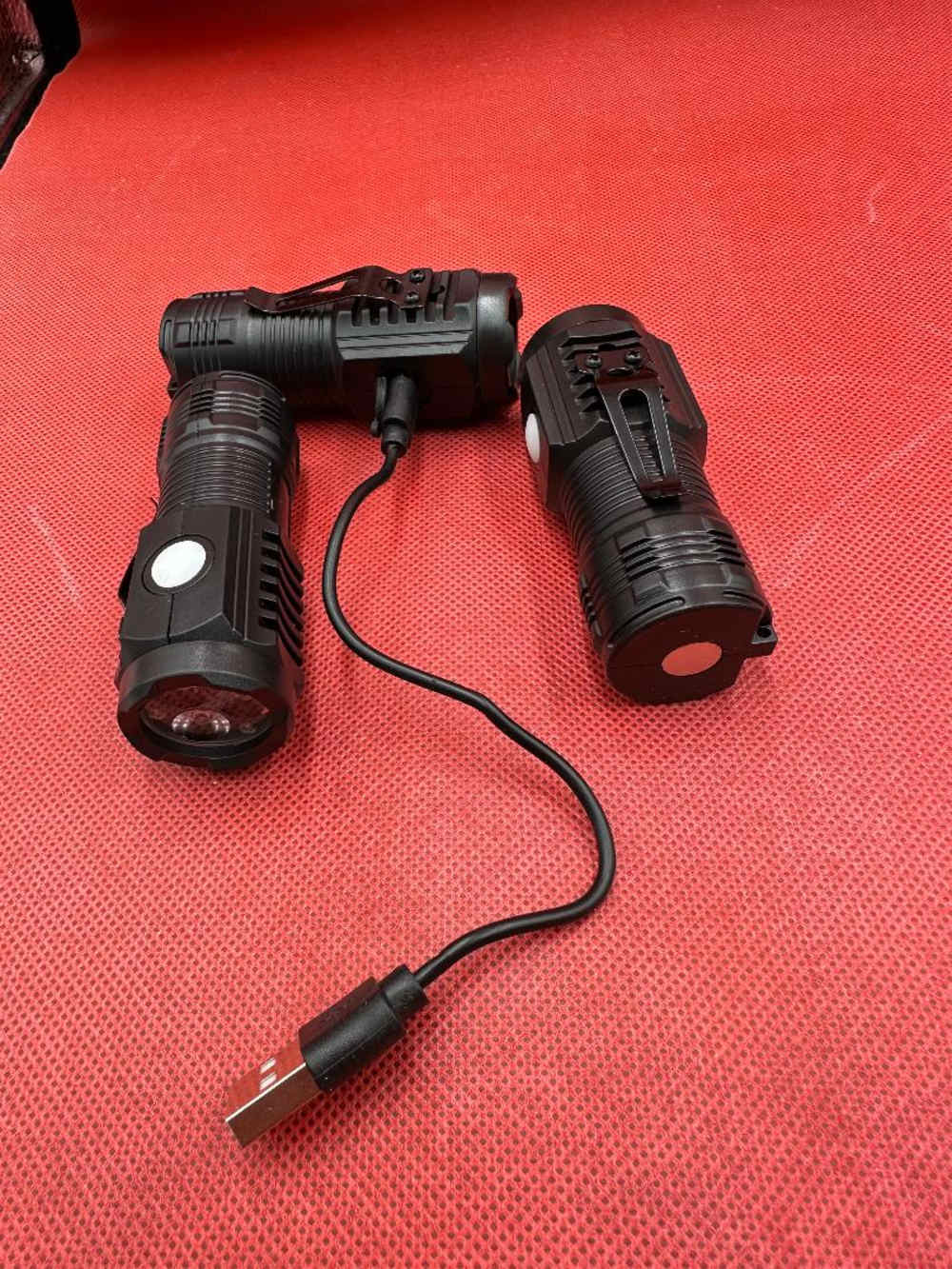 Three Rechargeable Flashlights-img-0