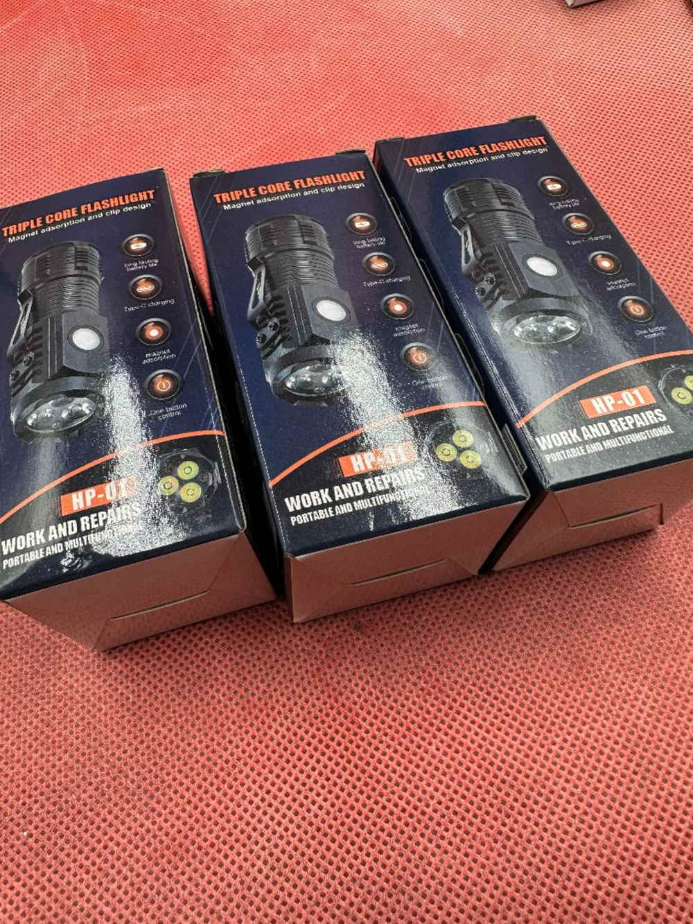 Three Rechargeable Flashlights-img-1