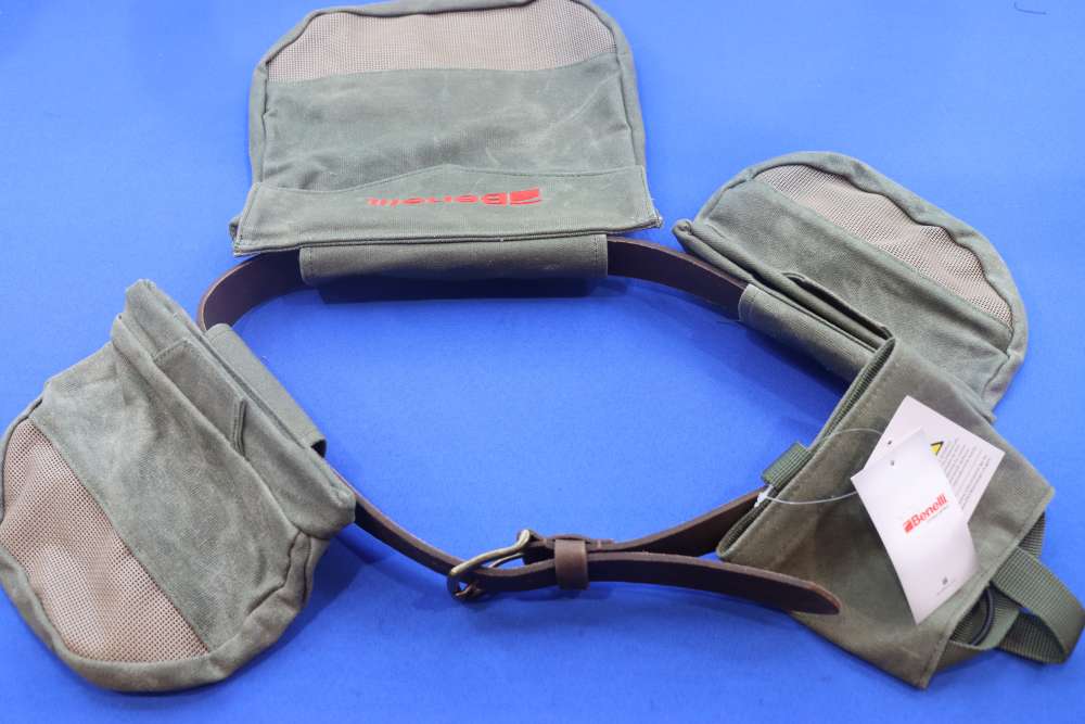 Benelli Firearms Lodge Series Dove Belt Olive Heavy Duty w Leather Belt NEW-img-12