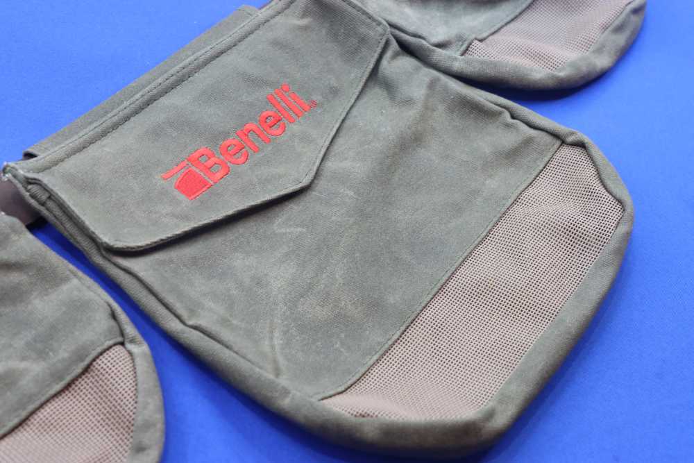 Benelli Firearms Lodge Series Dove Belt Olive Heavy Duty w Leather Belt NEW-img-1