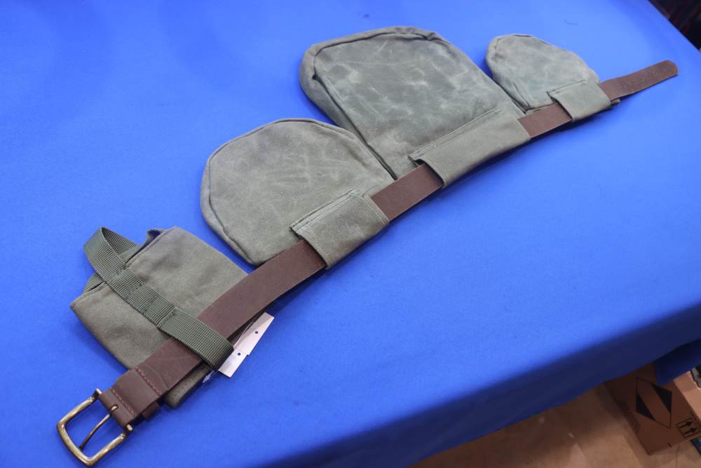 Benelli Firearms Lodge Series Dove Belt Olive Heavy Duty w Leather Belt NEW-img-10