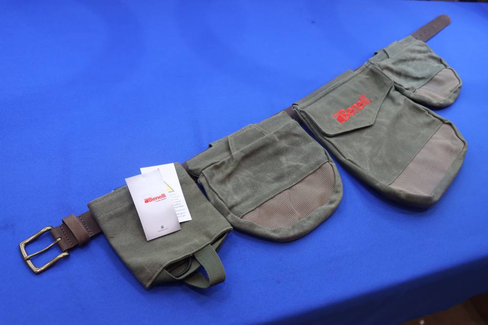 Benelli Firearms Lodge Series Dove Belt Olive Heavy Duty w Leather Belt NEW-img-0