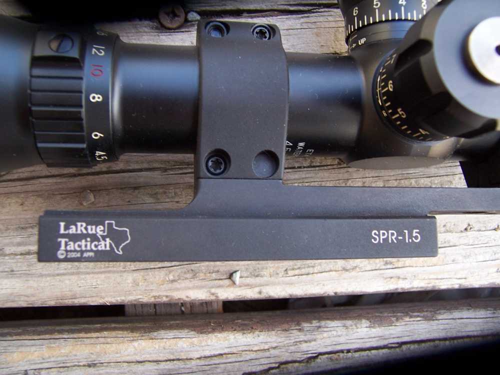 Bushnell Elite Tactical Scope, 4.5-30x50, SFP, Mil-Dot, Larue QD-img-2