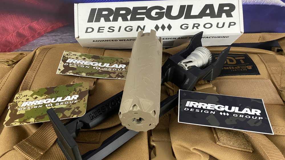 Irregular Design Group HESYCHIA SIXK Silencer 5.56 / 6MM W/ mounting system-img-3