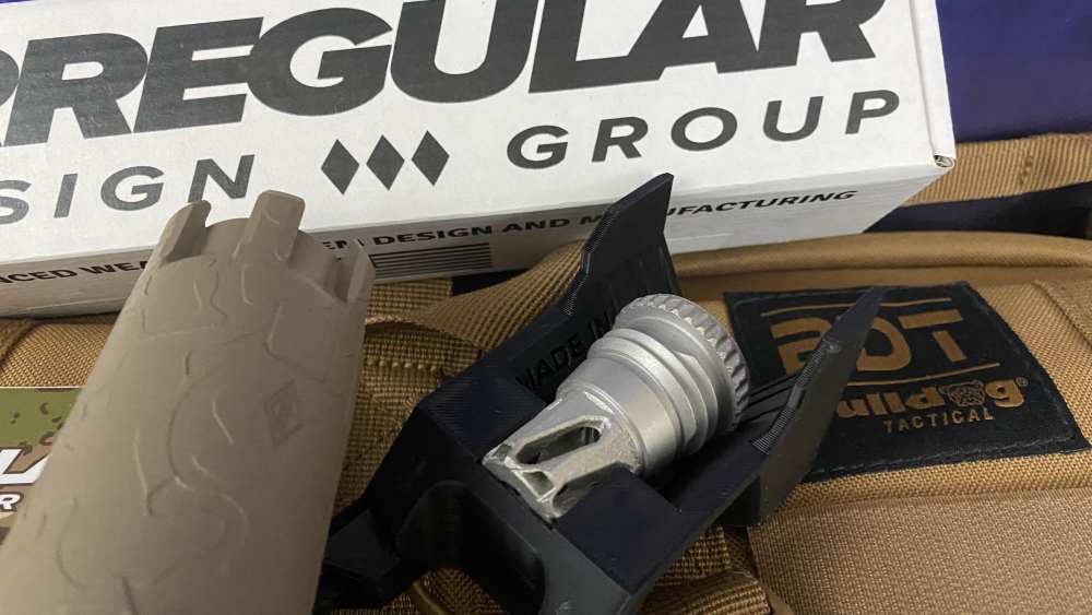Irregular Design Group HESYCHIA SIXK Silencer 5.56 / 6MM W/ mounting system-img-6
