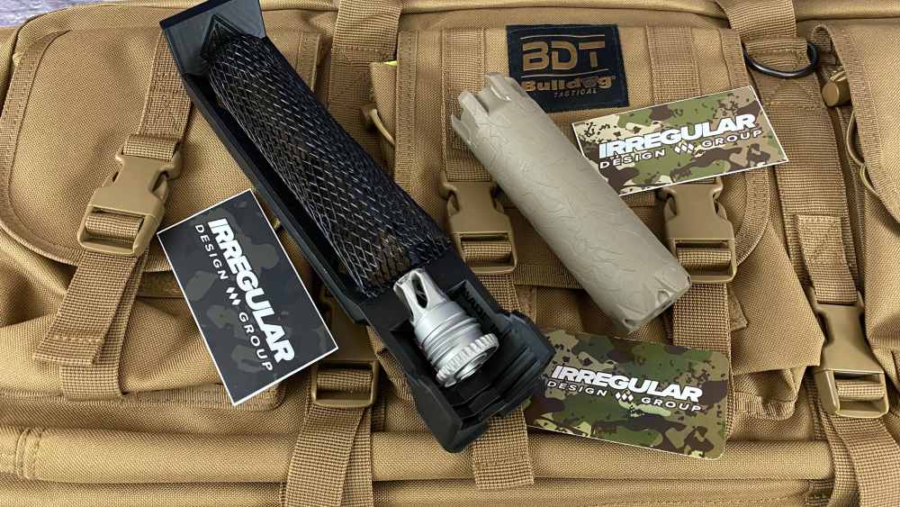 Irregular Design Group HESYCHIA SIXK Silencer 5.56 / 6MM W/ mounting system-img-2