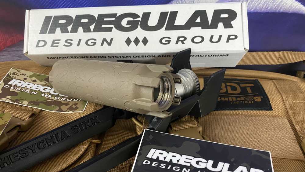 Irregular Design Group HESYCHIA SIXK Silencer 5.56 / 6MM W/ mounting system-img-8