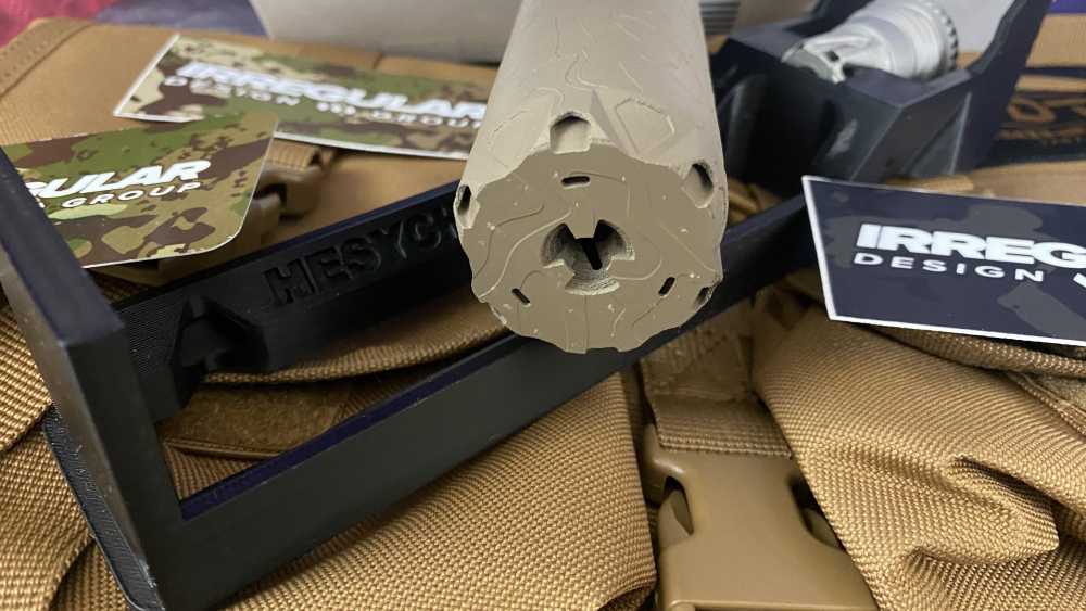 Irregular Design Group HESYCHIA SIXK Silencer 5.56 / 6MM W/ mounting system-img-4