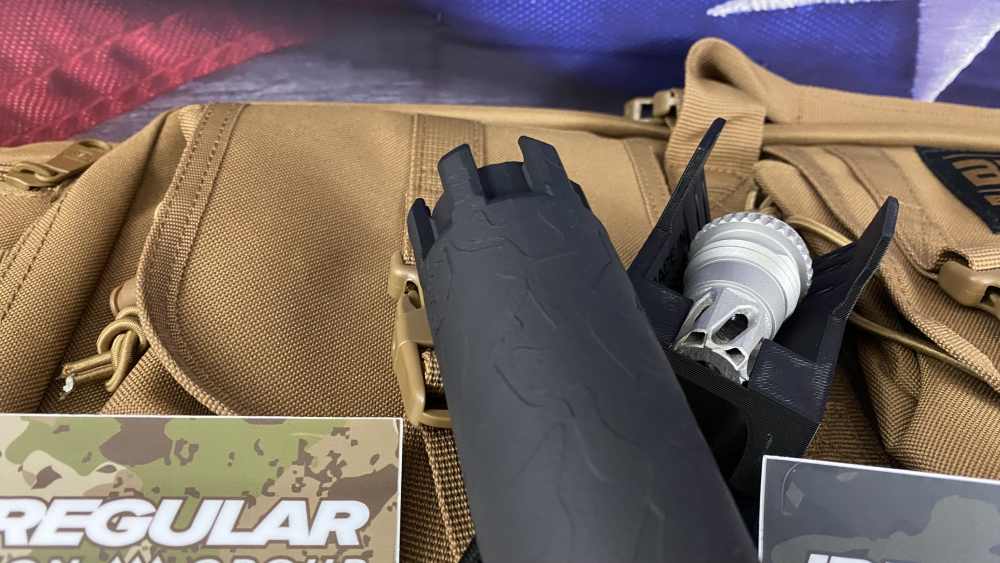Irregular Design Group HESYCHIA SIXK Silencer 5.56 / 6MM W/ mounting system-img-4