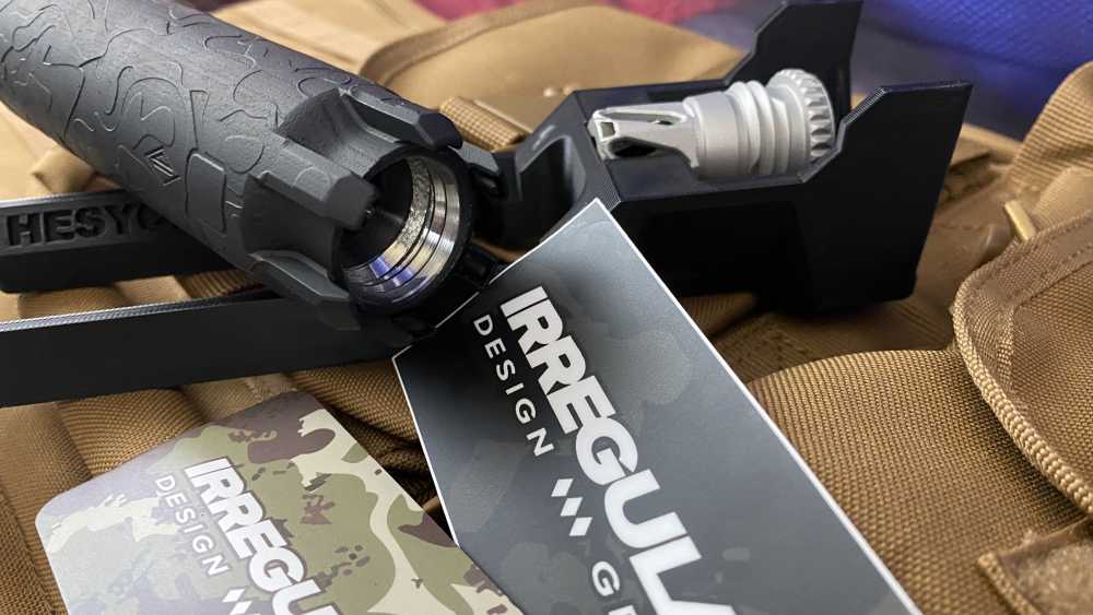 Irregular Design Group HESYCHIA SIXK Silencer 5.56 / 6MM W/ mounting system-img-8