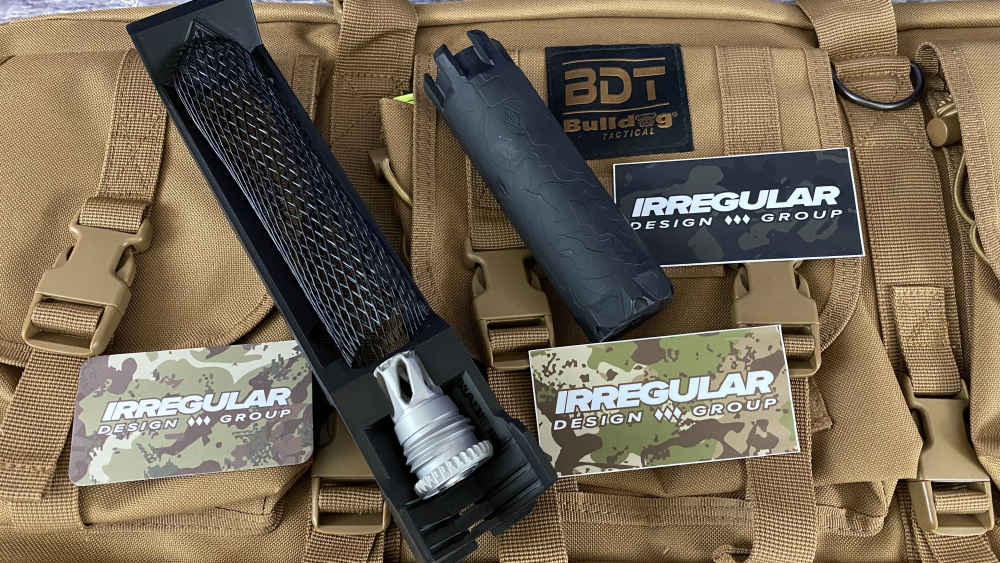 Irregular Design Group HESYCHIA SIXK Silencer 5.56 / 6MM W/ mounting system-img-10