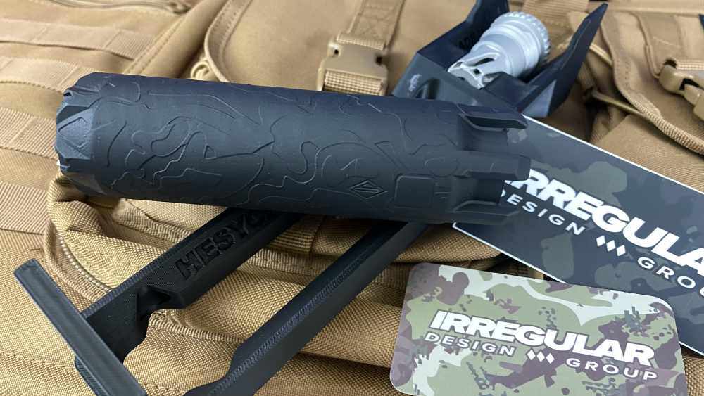 Irregular Design Group HESYCHIA SIXK Silencer 5.56 / 6MM W/ mounting system-img-7