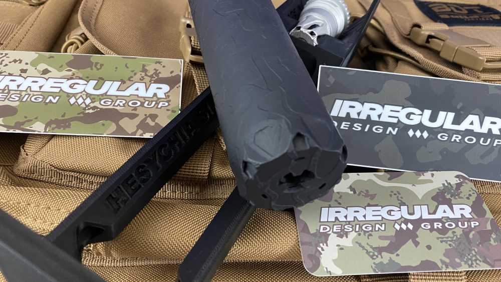 Irregular Design Group HESYCHIA SIXK Silencer 5.56 / 6MM W/ mounting system-img-2