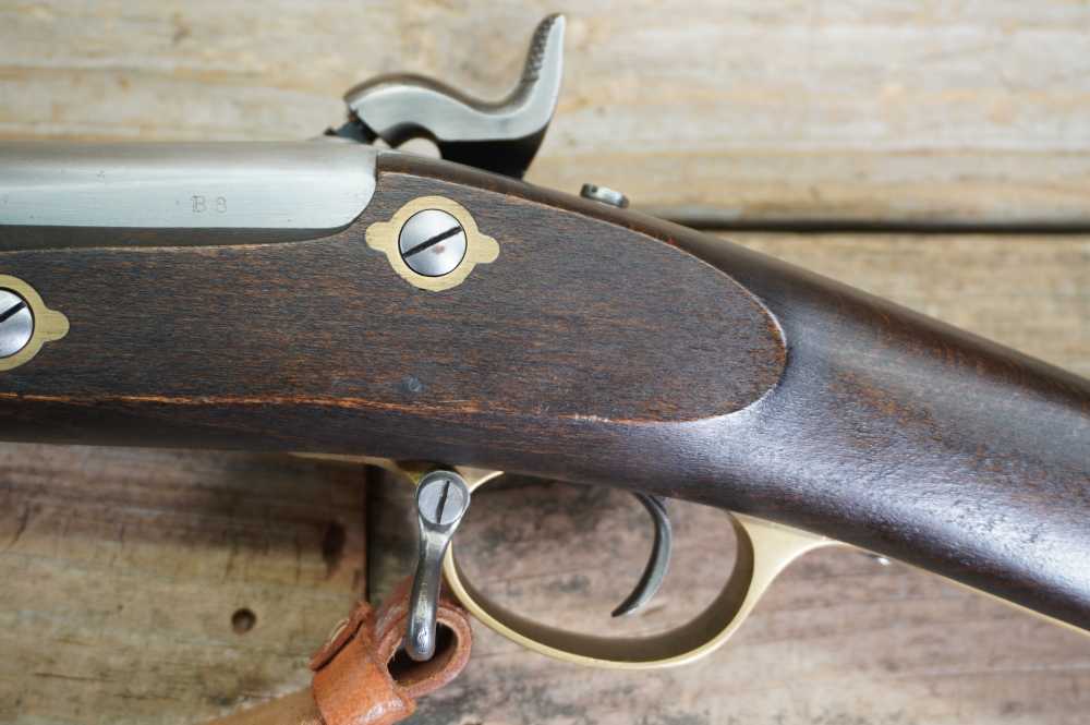 Confederate Georgia Armory 1862 2-band musket Lodgewood repro MUST SEE-img-27