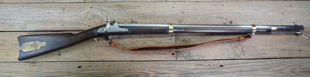 Confederate Georgia Armory 1862 2-band musket Lodgewood repro MUST SEE-img-1