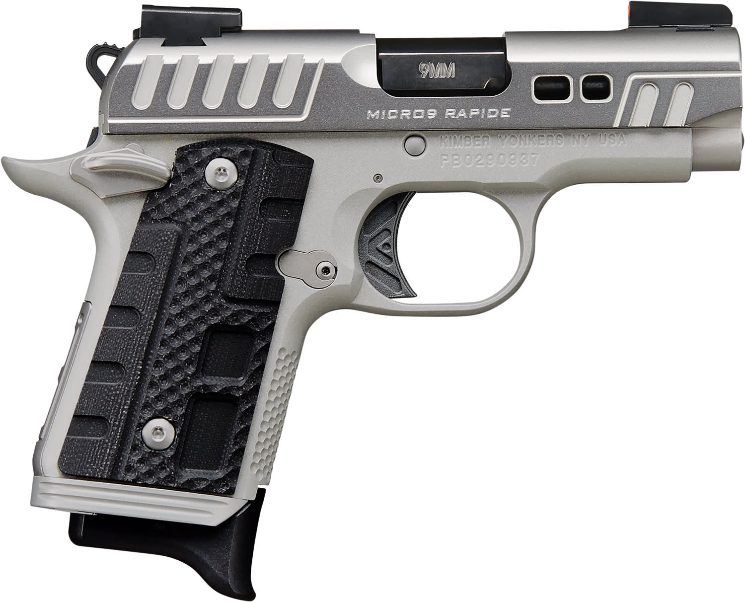 Kimber Micro 9 Rapide (Black Ice) 9MM Pistol, 3.15 7+1-img-2