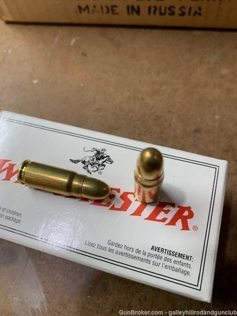 Winchester 7.62x25 Tokarev Ammunition. 50 Rounds FMJ-img-2