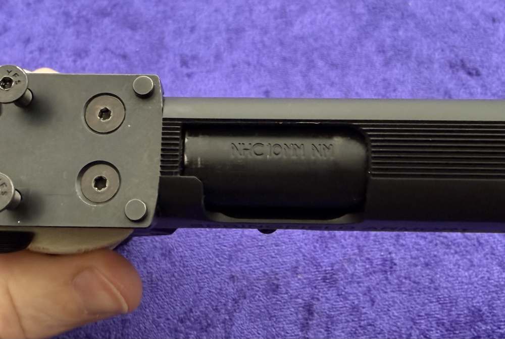 Nighthawk Custom NHC Springfield Armory 1911-A1 10MM Fire Hawk Comp RDO Cut-img-16