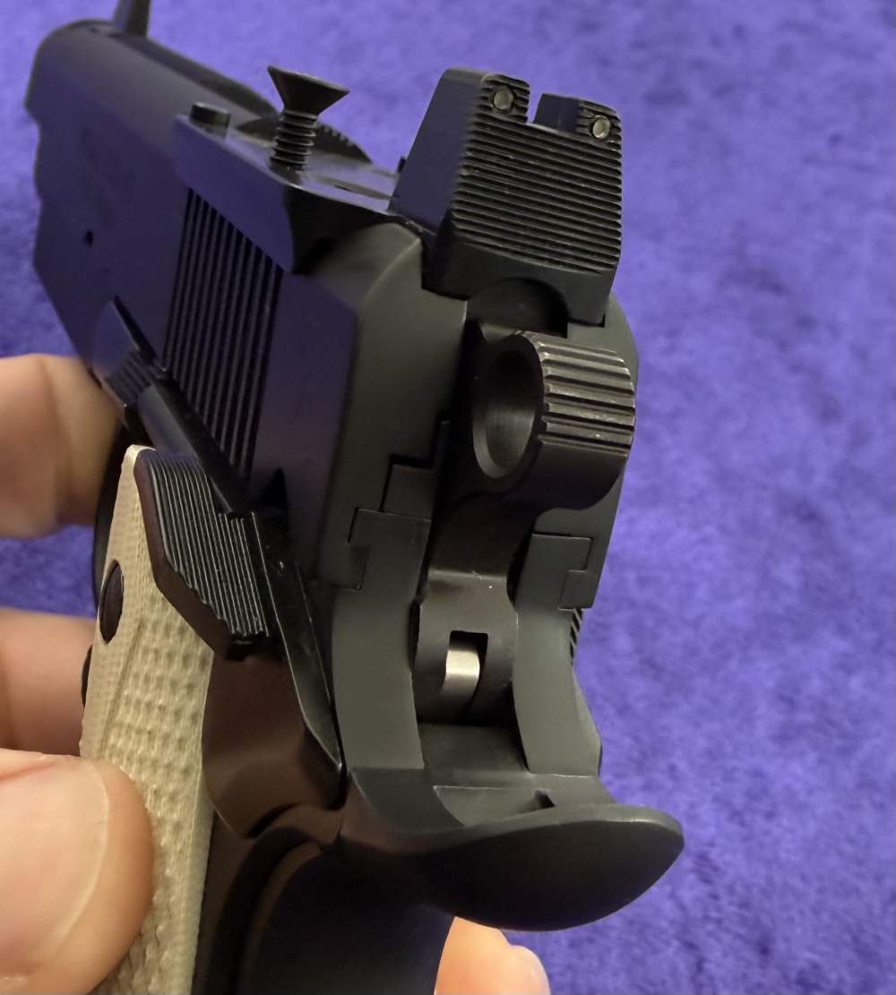 Nighthawk Custom NHC Springfield Armory 1911-A1 10MM Fire Hawk Comp RDO Cut-img-14