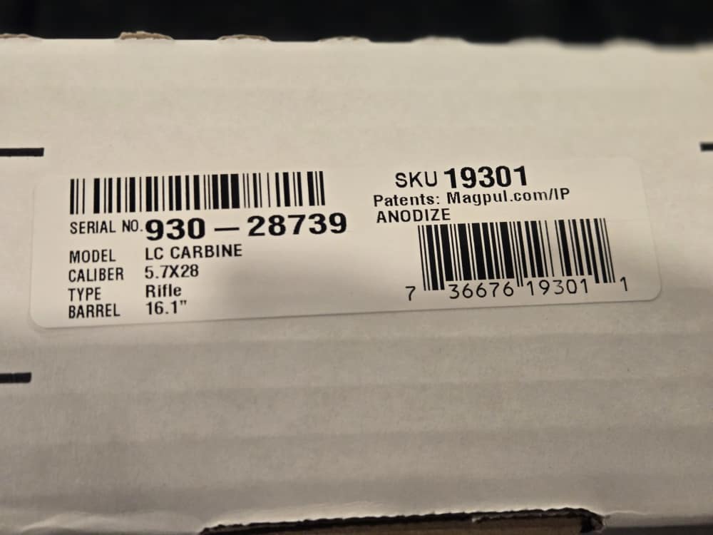 Ruger LC Carbine 5.7x28 10+1 19301 736676193011NEW IN BOX NO RESERVE-img-8