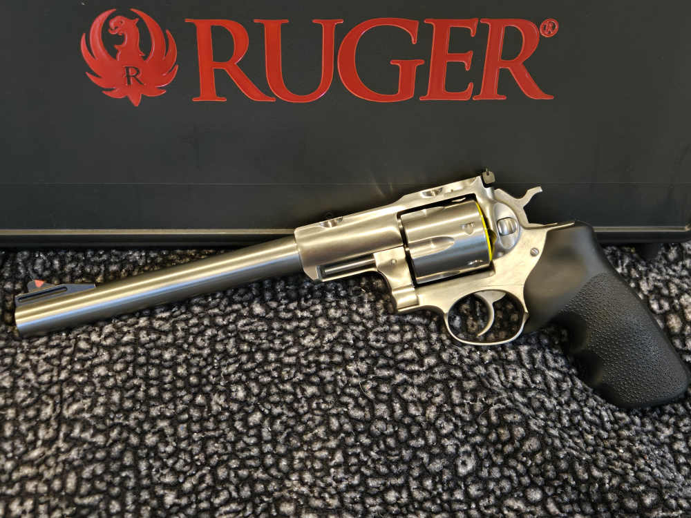 RUGER 5502 SUPER REDHAWK 44 MAGNUM 9.50" SATIN STAINLESS NEW IN BOX-img-6