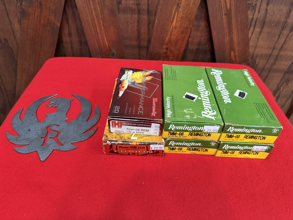 Remington, Hornady, Fusion 7mm-08 ammo 120 rounds -img-0