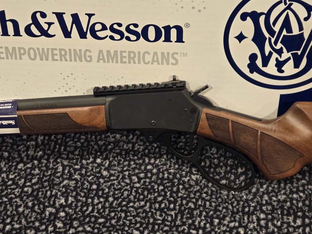 Smith & Wesson S&W 1854 45 Colt THREADED WALNUT LEVER 13811 NEW IN BOX-img-8