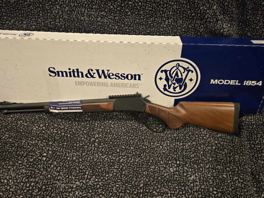 Smith & Wesson S&W 1854 45 Colt THREADED WALNUT LEVER 13811 NEW IN BOX-img-6