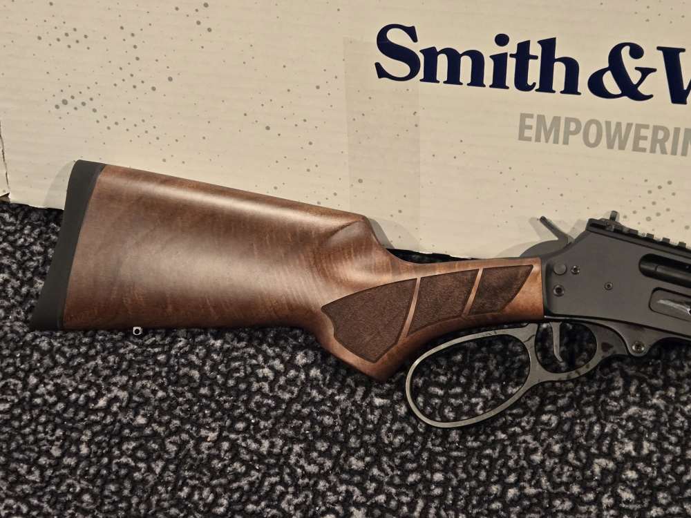Smith & Wesson S&W 1854 45 Colt THREADED WALNUT LEVER 13811 NEW IN BOX-img-1