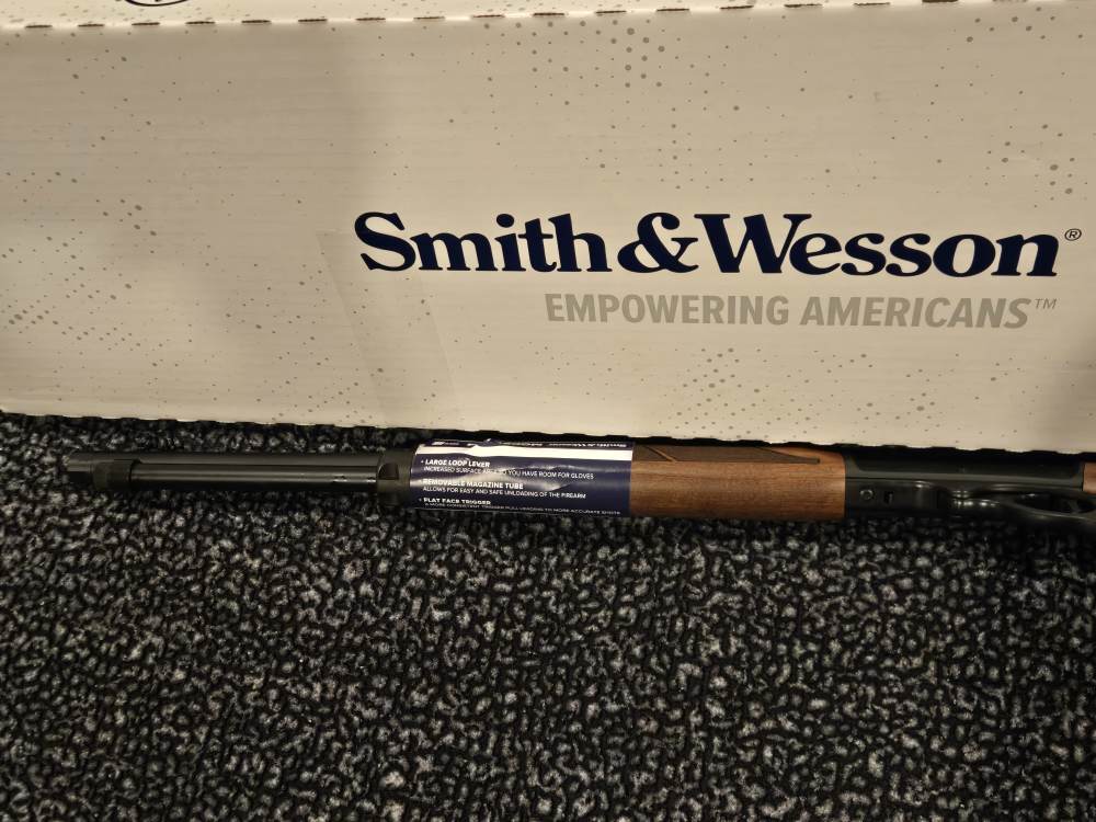Smith & Wesson S&W 1854 45 Colt THREADED WALNUT LEVER 13811 NEW IN BOX-img-11
