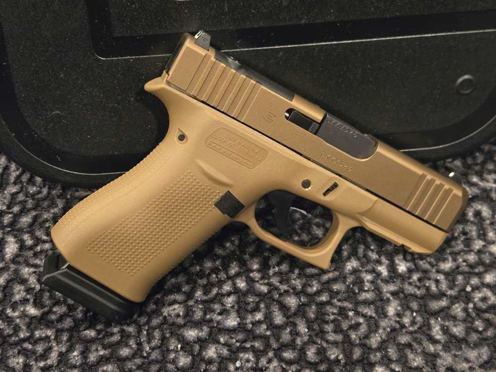Glock 43X MOS 9mm PX435Z203FRMOSK 15+1 COYOTE FDE PISTOL 2-MAGAZINES NEW-img-3