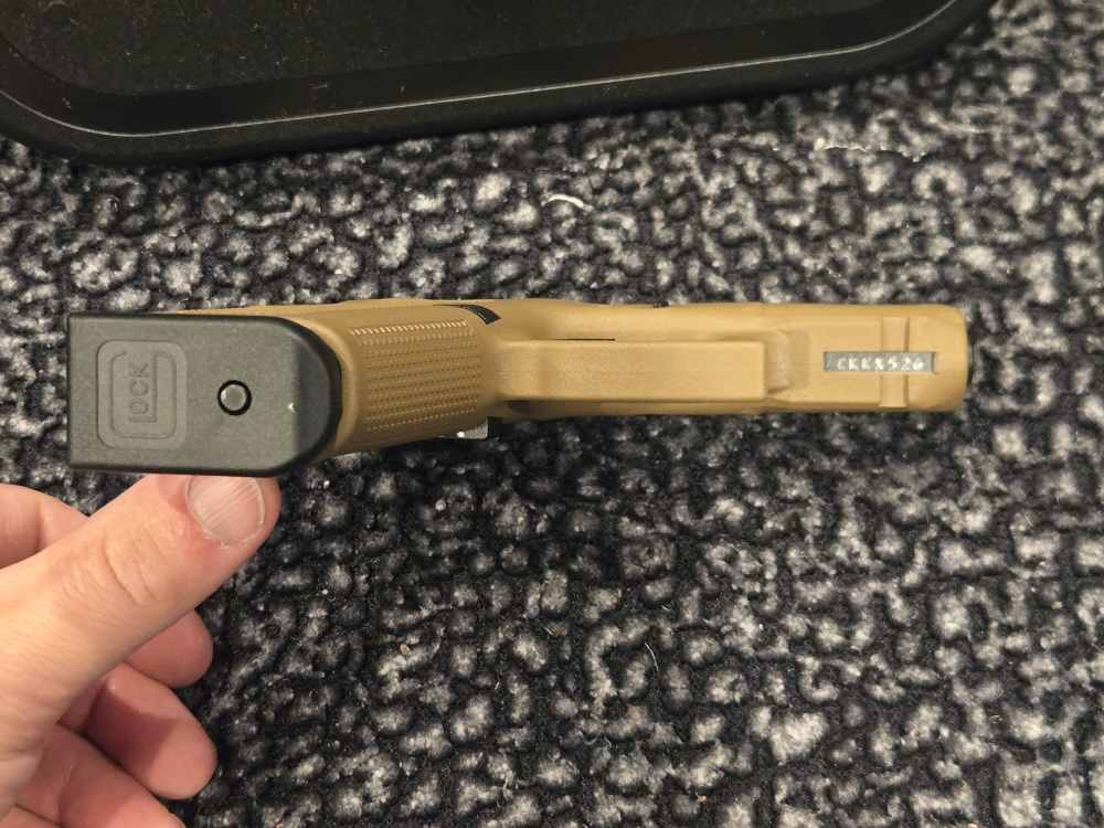 Glock 43X MOS 9mm PX435Z203FRMOSK 15+1 COYOTE FDE PISTOL 2-MAGAZINES NEW-img-7