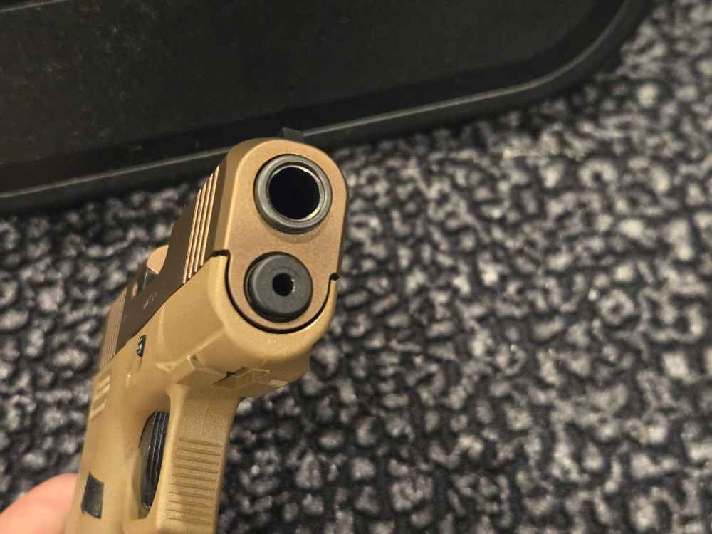 Glock 43X MOS 9mm PX435Z203FRMOSK 15+1 COYOTE FDE PISTOL 2-MAGAZINES NEW-img-4