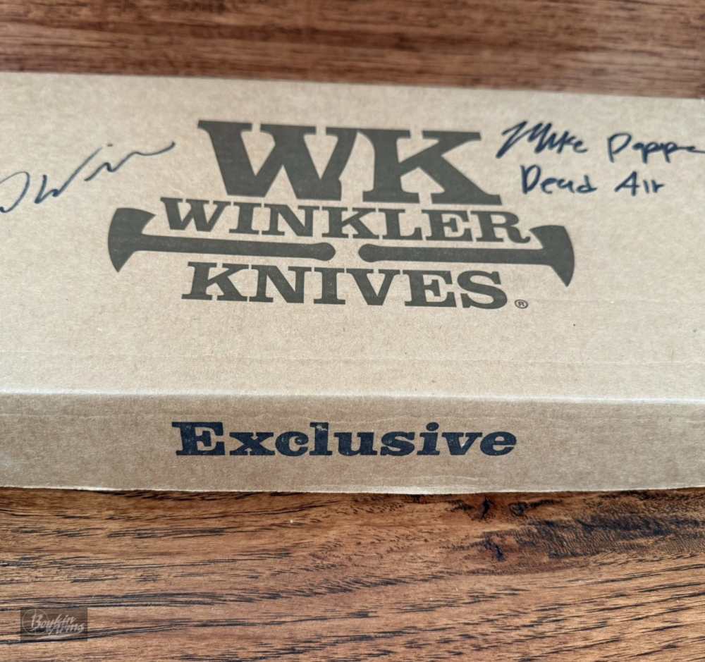 Limited Edition Winkler Knives and Dead Air Exclusive Axe NIB Signed-img-1