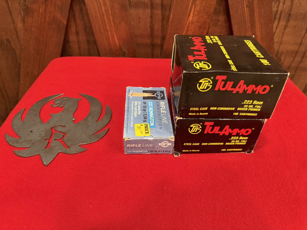 TulAmmo, Rifle Line 223 ammo 220 rounds -img-0
