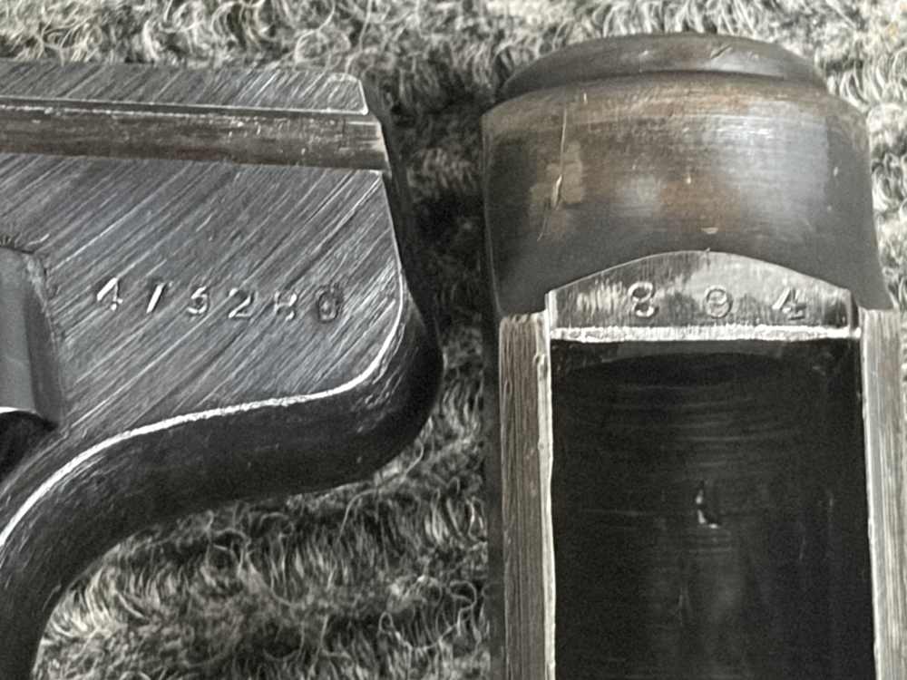 J.P. Sauer 38H German WW2 Police Issued Eagle C&N Markings-img-21