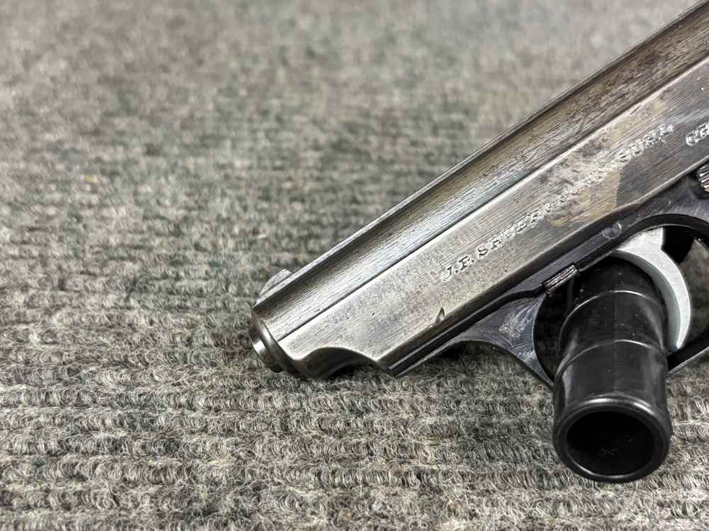 J.P. Sauer 38H German WW2 Police Issued Eagle C&N Markings-img-2
