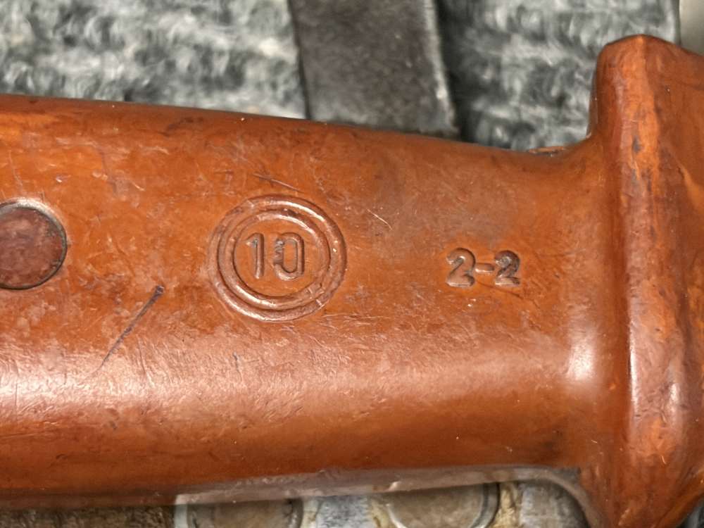 Bulgarian Arsenal SLR 106FR Factory Side Folder with Bakelite Bayonet RARE-img-28