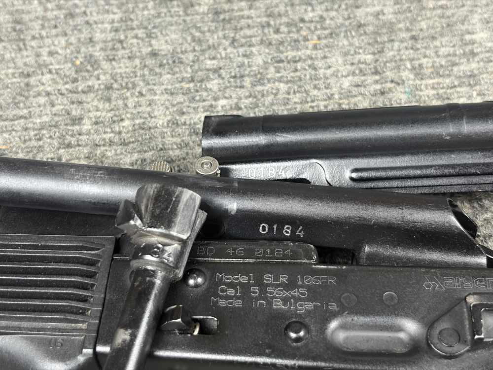 Bulgarian Arsenal SLR 106FR Factory Side Folder with Bakelite Bayonet RARE-img-21