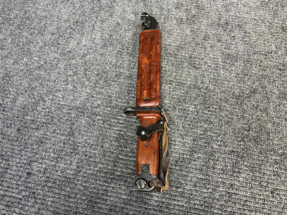 Bulgarian Arsenal SLR 106FR Factory Side Folder with Bakelite Bayonet RARE-img-23