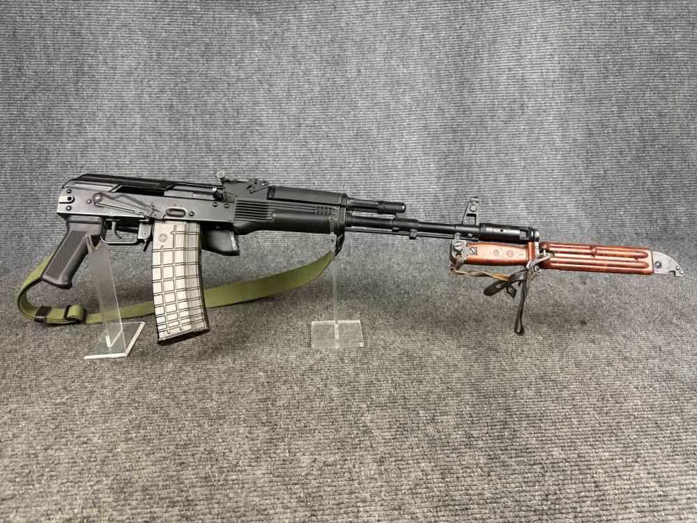 Bulgarian Arsenal SLR 106FR Factory Side Folder with Bakelite Bayonet RARE-img-17