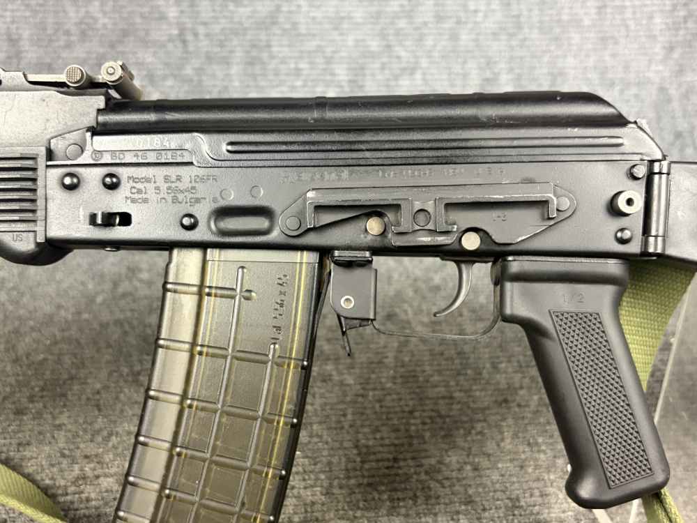 Bulgarian Arsenal SLR 106FR Factory Side Folder with Bakelite Bayonet RARE-img-11
