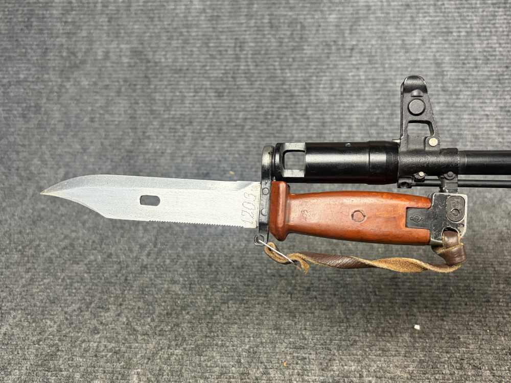 Bulgarian Arsenal SLR 106FR Factory Side Folder with Bakelite Bayonet RARE-img-14
