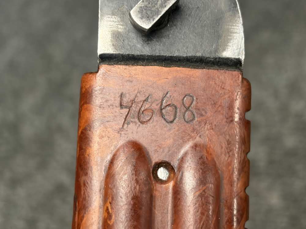 Bulgarian Arsenal SLR 106FR Factory Side Folder with Bakelite Bayonet RARE-img-24