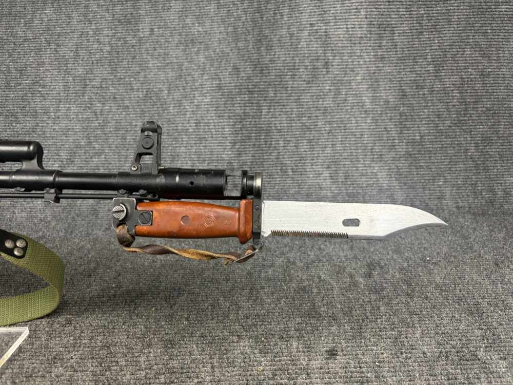 Bulgarian Arsenal SLR 106FR Factory Side Folder with Bakelite Bayonet RARE-img-7