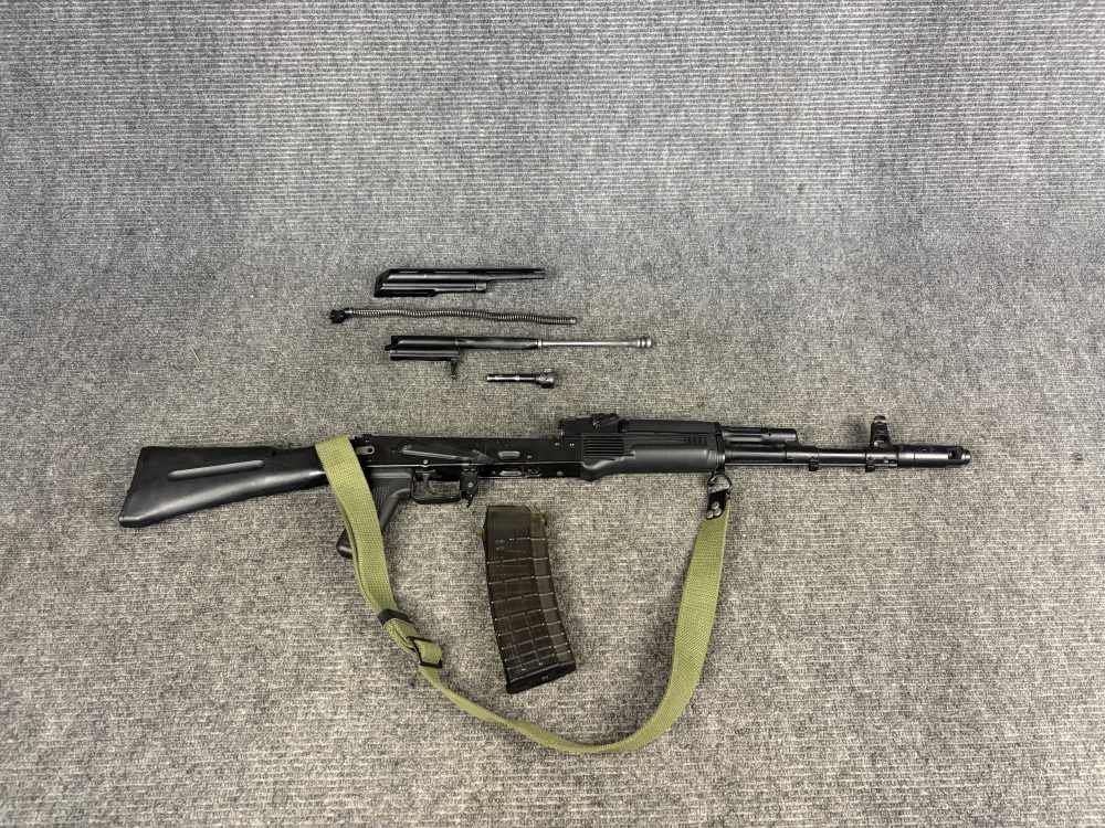 Bulgarian Arsenal SLR 106FR Factory Side Folder with Bakelite Bayonet RARE-img-19