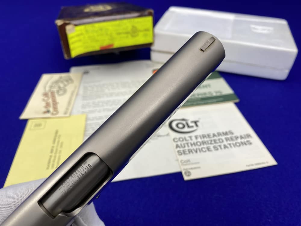 MINT 1981 Colt Government .45ACP *SOUGHT-AFTER COLT CUSTOM SHOP E-NICKEL*-img-27