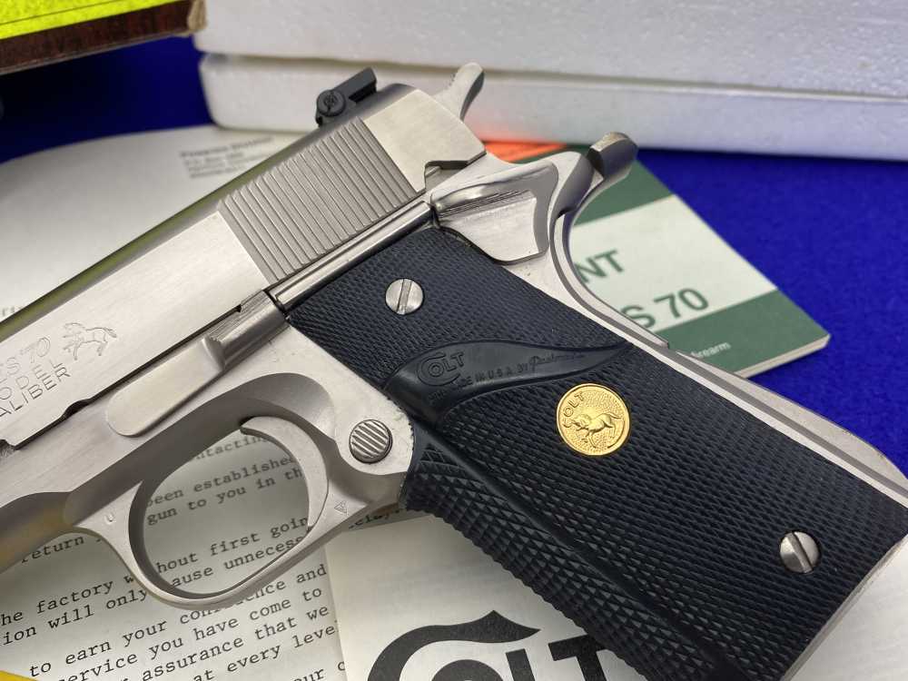 MINT 1981 Colt Government .45ACP *SOUGHT-AFTER COLT CUSTOM SHOP E-NICKEL*-img-5
